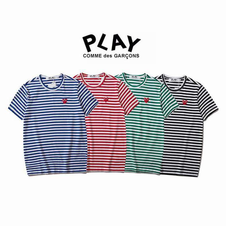 Picture of Comme des Garcons Play T Shirts Short _SKUPlayS-XXLsdt219416953